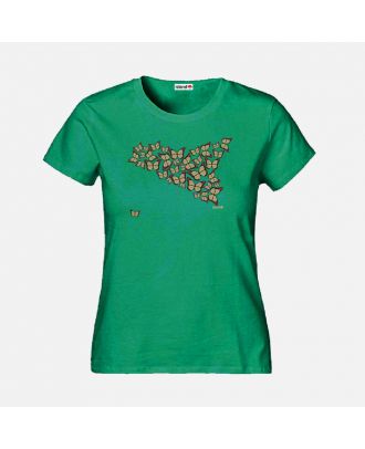 t-shirt farfalle